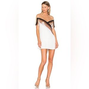 NBD sequin shift dress